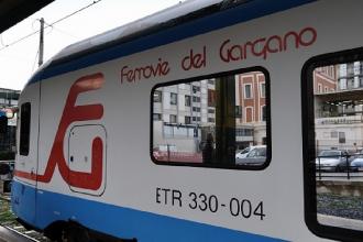 Un treno ‘prova’ per collegare il Gargano con la città di Bari