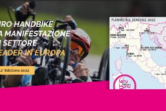 Ad aprile prima tappa assoluta del Giro d’Italia Handbike