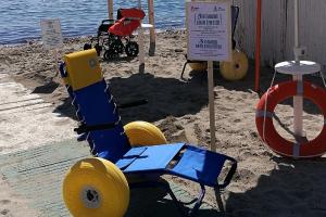 Le spiagge pugliesi sempre più aperte ai disabili
