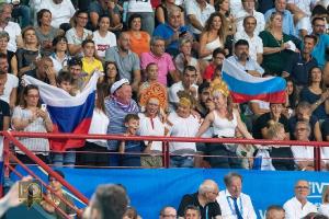 In 5mila hanno assistito al big match mondiale di pallavolo Usa-Russia
