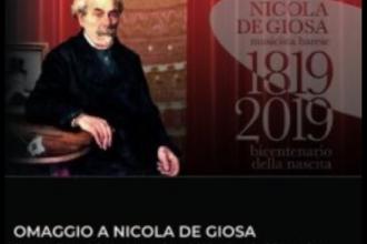 Per i 200 anni dalla nascita di Nicola De Giosa, concerto e mostra
