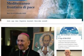 Un portale web per l’evento 'Mediterraneo, frontiera di pace'
