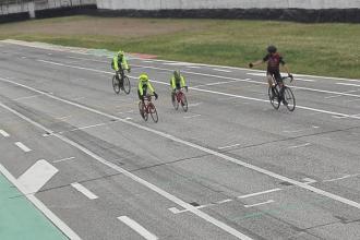 Iniziati gli allenamenti per i ciclisti all’Autodromo del Levante