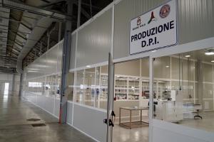 E' in Puglia la prima fabbrica pubblica per Dpi