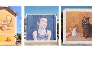 Tre quartieri resi più belli con 16 murali