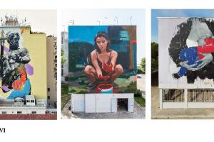 Tre quartieri resi più belli con 16 murali